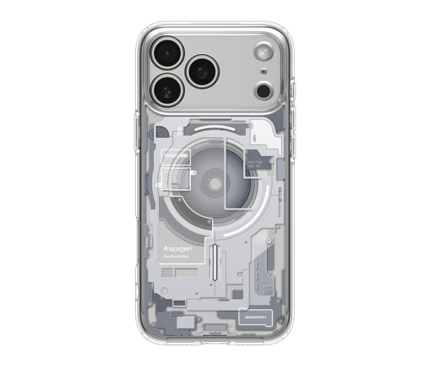 Spigen Ultra Hybrid Mag Magsafe do Iphone 17 Pro Zero One White - 1359938 - zdjęcie 2